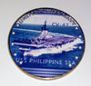 NAVY USS PHILIPPINE SEA #38 COLORIZED ART ROUND