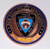 NYPD NEW YORK POLICE #SK7196 COLORIZED CPR ART ROUND