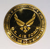 Air Force A-10 Thunderbolt II Fighter Colorized #C166B Military Honor Challenge Coin Award