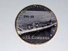 NAVY USS COWPENS CVL-25 #50 COLORIZED ART ROUND