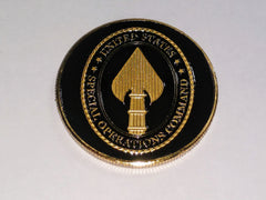SPECIAL OPERATIONS COMMAND #1452 MILITARY COLORIZED ART ROUND