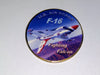 Air Force F-16 Fighter Colorized #C197B Military Honor Challenge Coin Award
