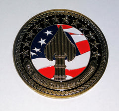 SPECIAL OPERATIONS COMMAND - AIR OF OPERATIONS LARGE COLORIZED ART ROUND