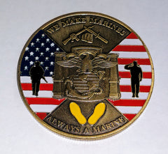 Marine Corps We Make Marines Always A Marine #S3238K Military Honor Challenge Coin Award