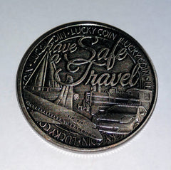 Safe Travel Lucky #S8898K Novelty Honor Challenge Coin Award