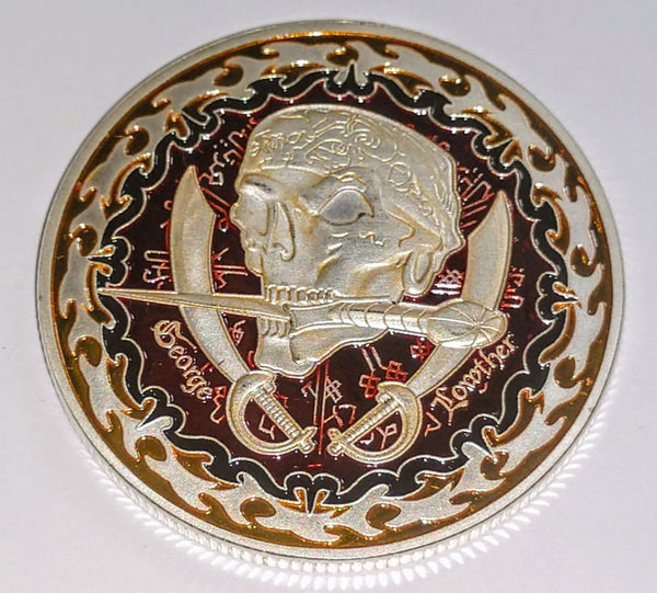 PIRATE MONEY 20 DOUBLOONS #SK8931 COLORIZED NOVELTY ART ROUND