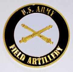 ARMY FIELD ARTILLERY #1457 COLORIZED ART ROUND