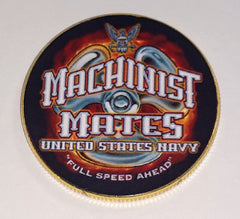 NAVY MACHINIST MATES - FULL SPEED AHEAD #193 COLORIZED ART ROUND
