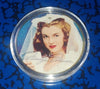 MARILYN MONROE WEDDING #502 COLORIZED GOLD PLATED ART ROUND - 1