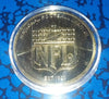 NFL GREEN BAY PACKERS #N6 COLORIZED GOLD PLATED ART ROUND - 2