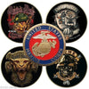USMC DEVIL DOGS TEUFEL HUNDEN #DD3 COLORIZED ART ROUND - 3